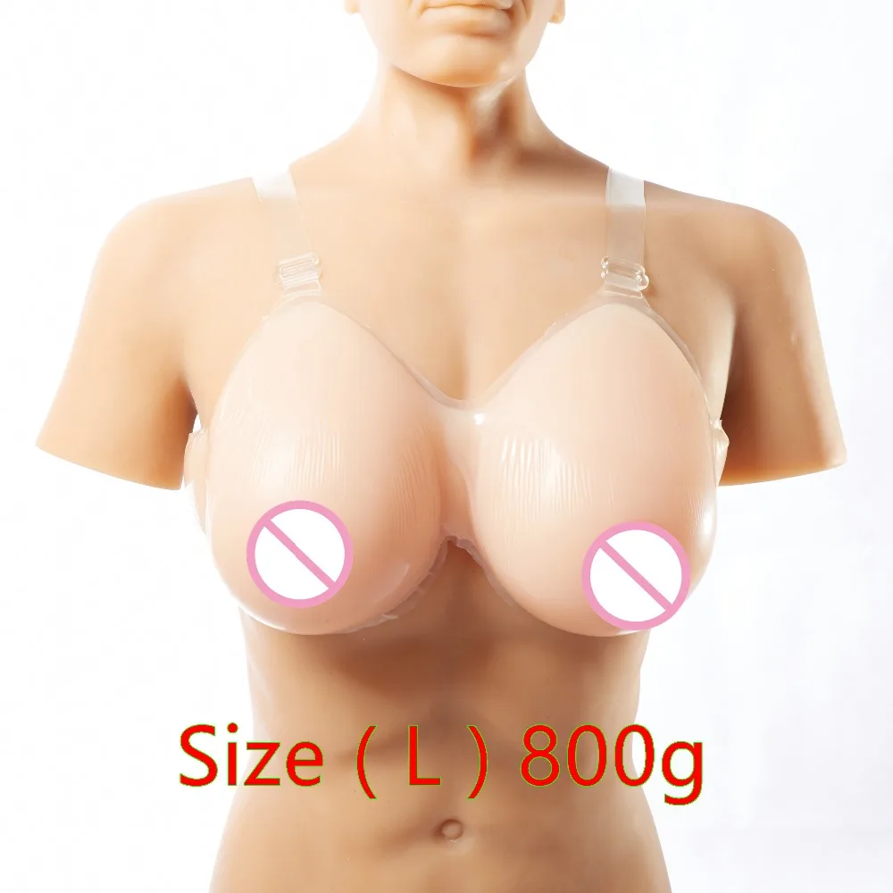

C cup 800g/Pair Teardrop Shape Realistic Artificial Silicone Breast Form Boob Enhancer Sexy Chest Bust Tits For Corssdrrss