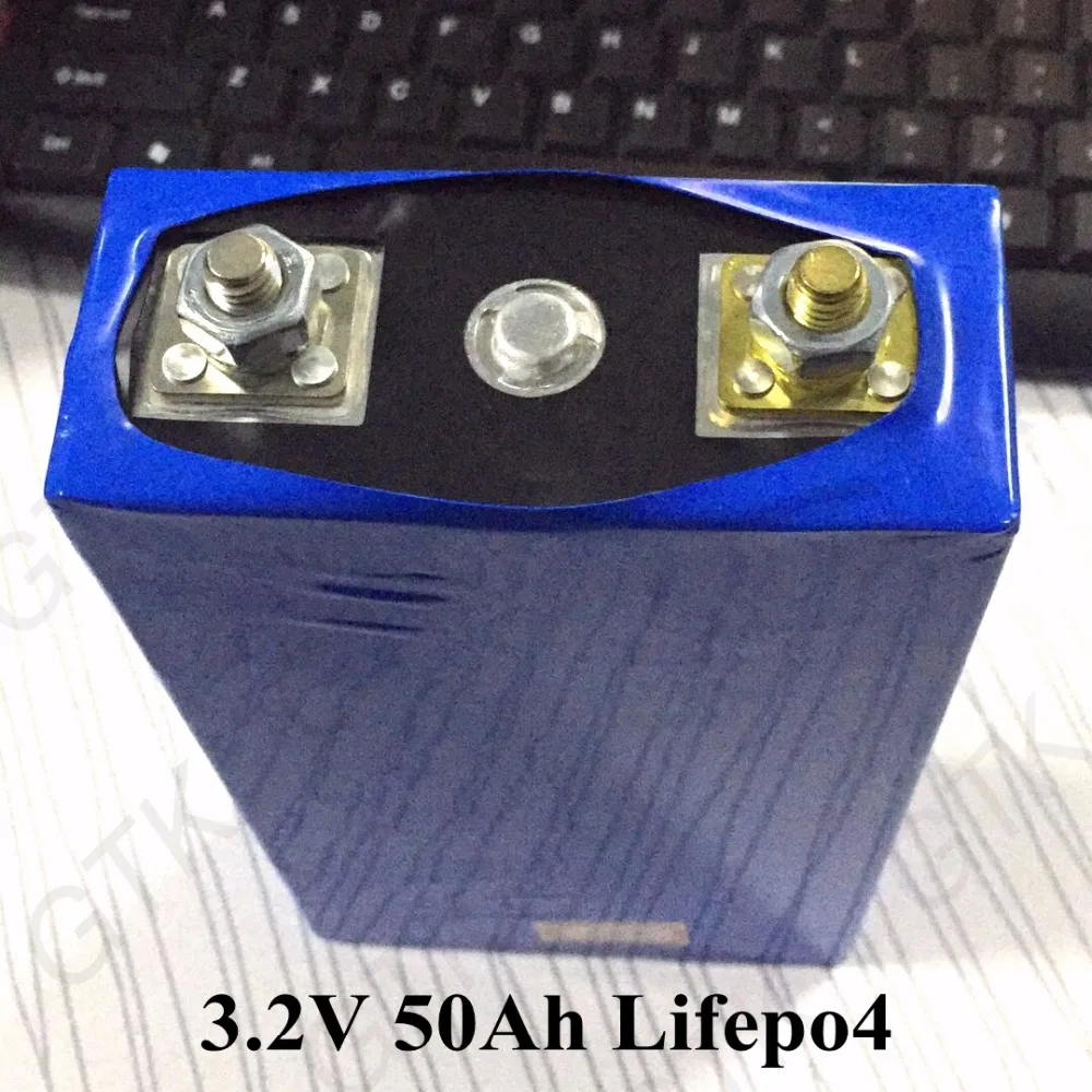 Литиевая батарея 3 2 В lifepo4 разряд 50 Ач 5C 250A для солнечной энергии инверторная