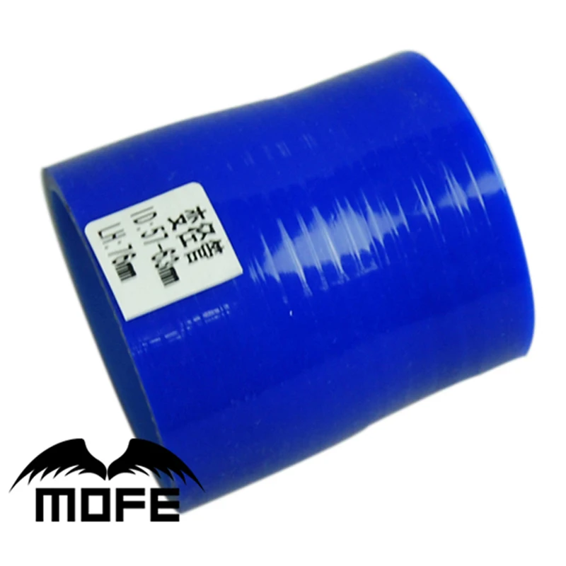 

MOFE 51-76mm Blue Straight Turbo Intercooler Pipe 3-Ply Silicone Transition Coupler Hose Reducer