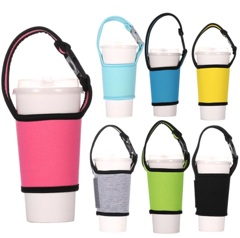 100pcs Water Bottle Carrier Outdoor Bottle Covers Vacuum Cup Protective