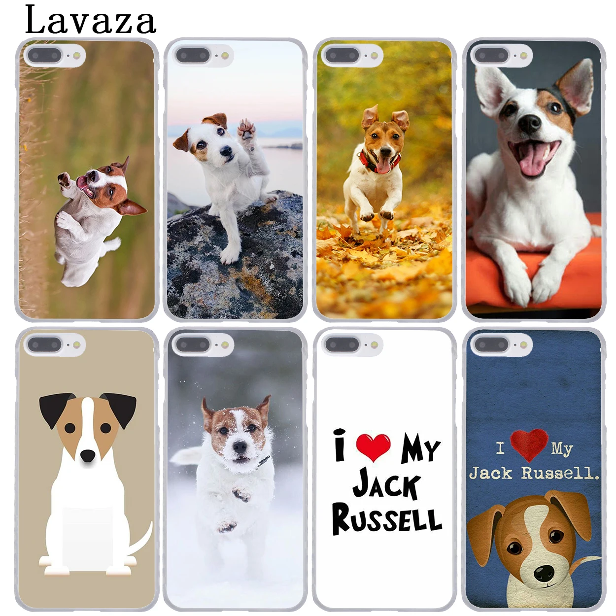 Lavaza Джек Рассел терьер собака жесткий чехол для телефона iPhone XR X 11 Pro XS Max 7 8 6 6S 5 5S SE
