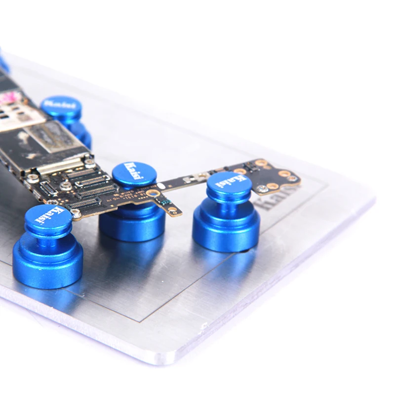 Universal PCB Circuit Board Holder Jig Fixture Movable Magnetic Repair Work Station for iPhone iPad Android Hand Tool (7)