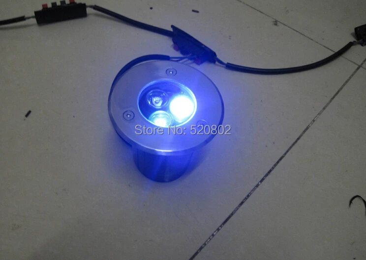 Conduzida à Prova Iluminação do Jardim Lâmpada ao ar Conduziu a Luz do Ponto Luz de Assoalho Subterrânea Dwaterproof Água 1led Recesso Quadrado Livre Luz 1w 16 Luzes e Iluminação