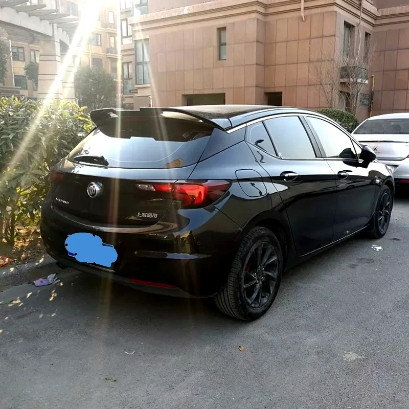 Для Opel Astra K 2015 2016 2017 2018 ABS Материал праймер цвет украшение заднего крыла