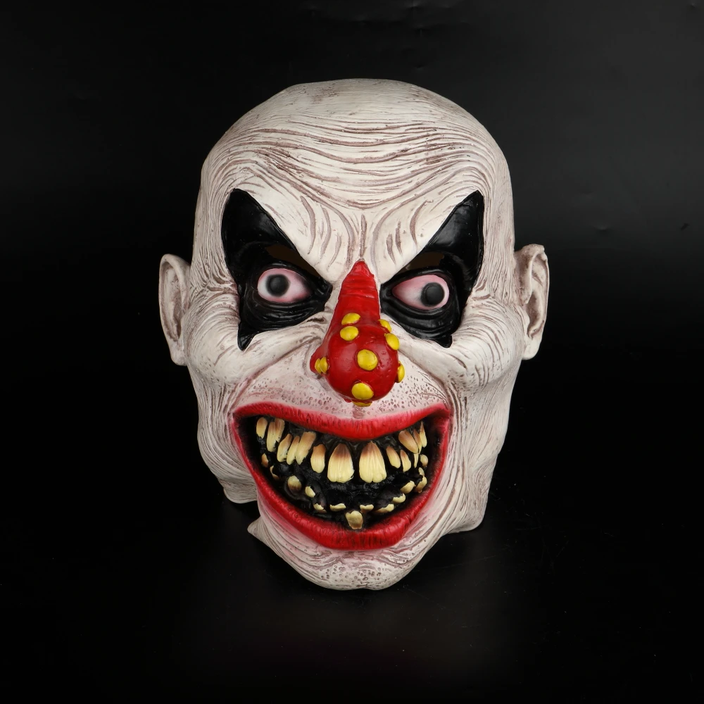 Latex Mask Carnival Costume Accessory Joker Novelty Halloween Party Head Mask  Fancy Dress Party Cosplay Mask (15)