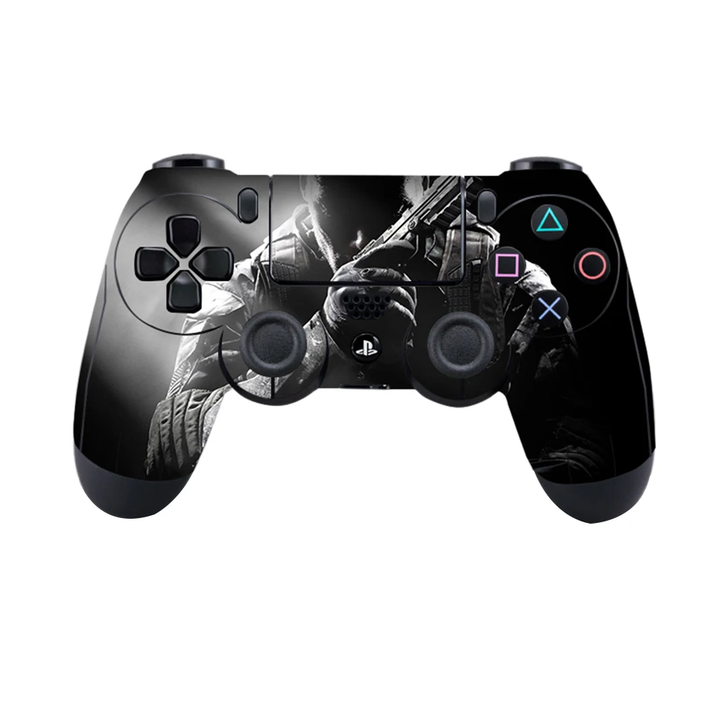 1PC Skin Controller Cases Sticker Game Protective Case Cover for PS4 8 Different Kinds Skin Sticker for PlayStation 4 Controller 