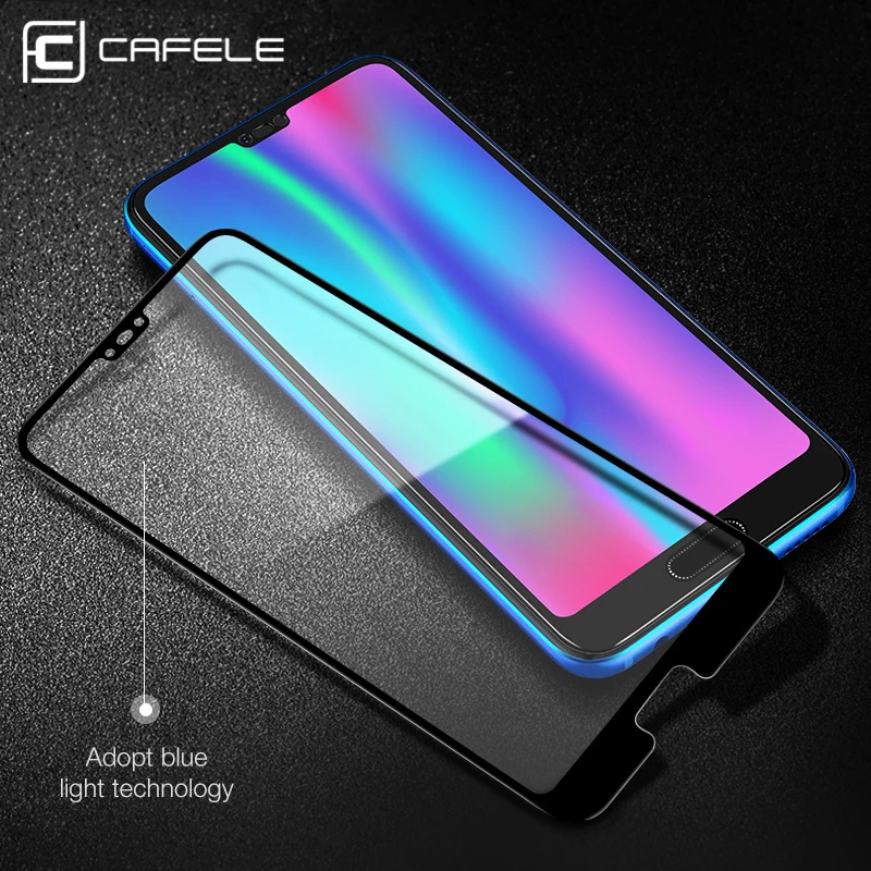 CAFELE 6D протектор экрана для huawei Honor 10 закаленное стекло H HD чистая пленка полного