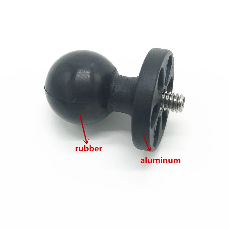 

Ball Mount Adapter 1 Inch Diameter Ball with 1/4" for Gopro Camera and DVR Photography Accessories