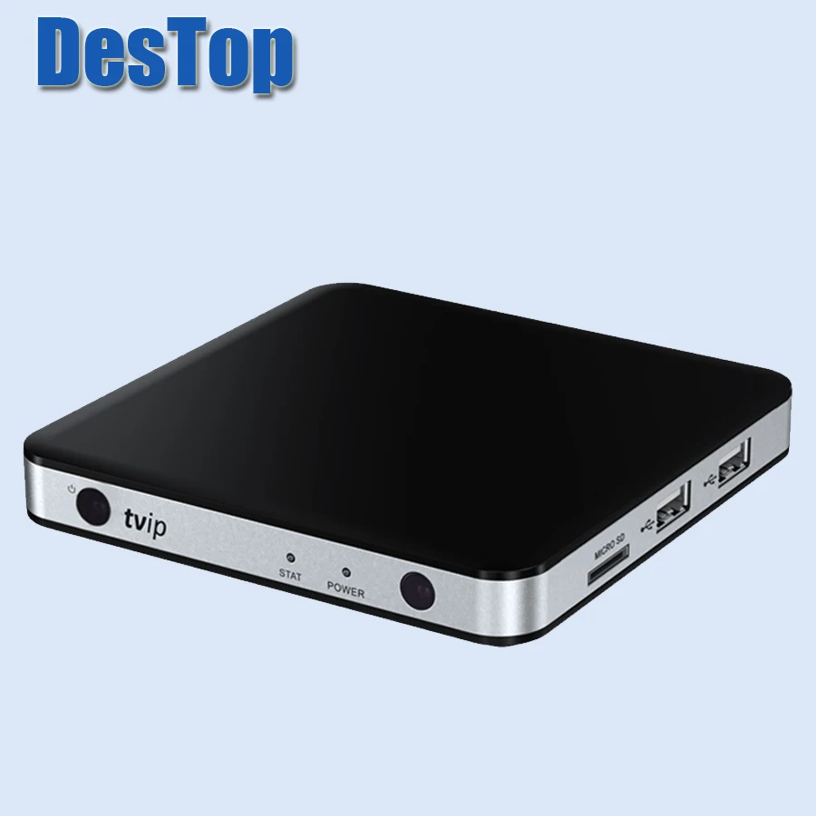 Оптовая продажа TVIP V.605 4K Ультра телеприставка linux и android TV box 5 шт./лот|android iptv box|iptv
