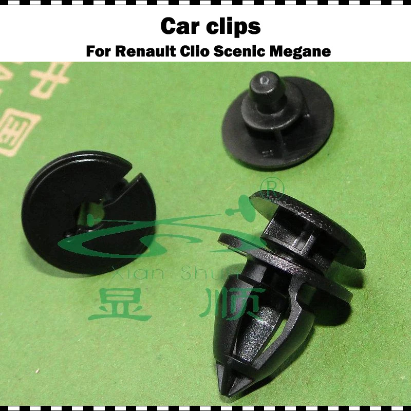 High quality plastic Car Interior Trim Strip Clips Panel For RENAULT CLIO KANGOO TRAFFIC 10/20/50/100 pcs