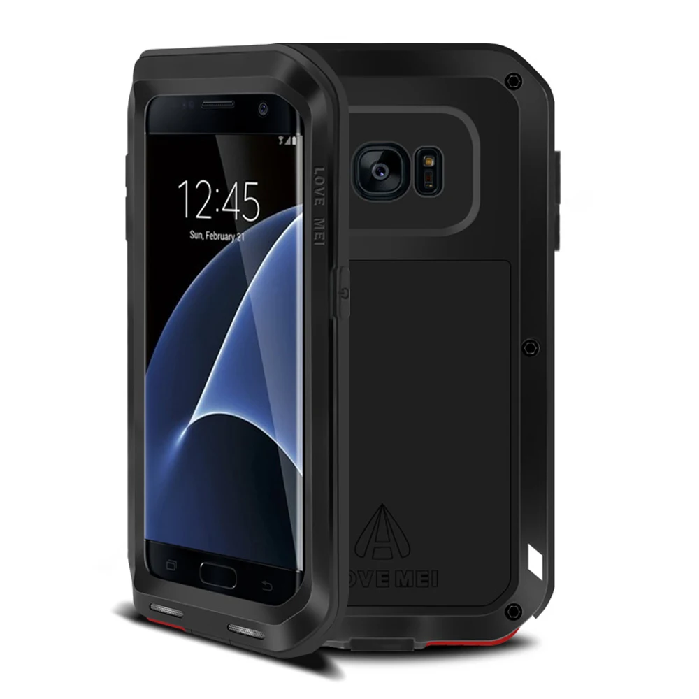 imágenes para Para Samsung Galaxy Caso de Aluminio A Prueba de Golpes de Metal S7 S7 borde borde cubierta Armor For Samsung S7 borde Caso S7edge G935F G935V G935 imágenes para Para Samsung Galaxy Caso de Aluminio A Prueba de Golpes de Metal S7 S7 borde borde cubierta Armor For Samsung S7 borde Caso S7edge G935F G935V G935