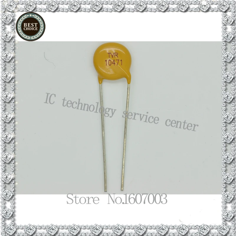 Varistor TVR10471 10D471K 10KD471 (470V)in Integrated Circuits from