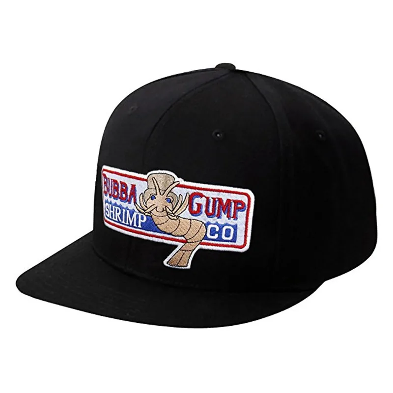 1 шт. 1994 Bubba Gump креветки CO. Snapback шляпа Форрест Гамп костюм косплей Бейсболка с вышивкой унисекс летняя кепка регулируемая