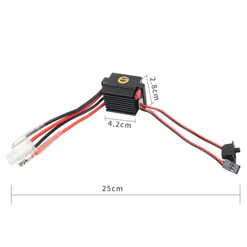 1Pcs Black 6-12V ESC 320A Brushed Motor Speed Controller For RC Ship & Boat R/C Hobby