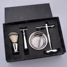 Набор для бритья, рождественский подарок, мужской набор для бритья, набор для бритья и бритва с безопасной бритвой