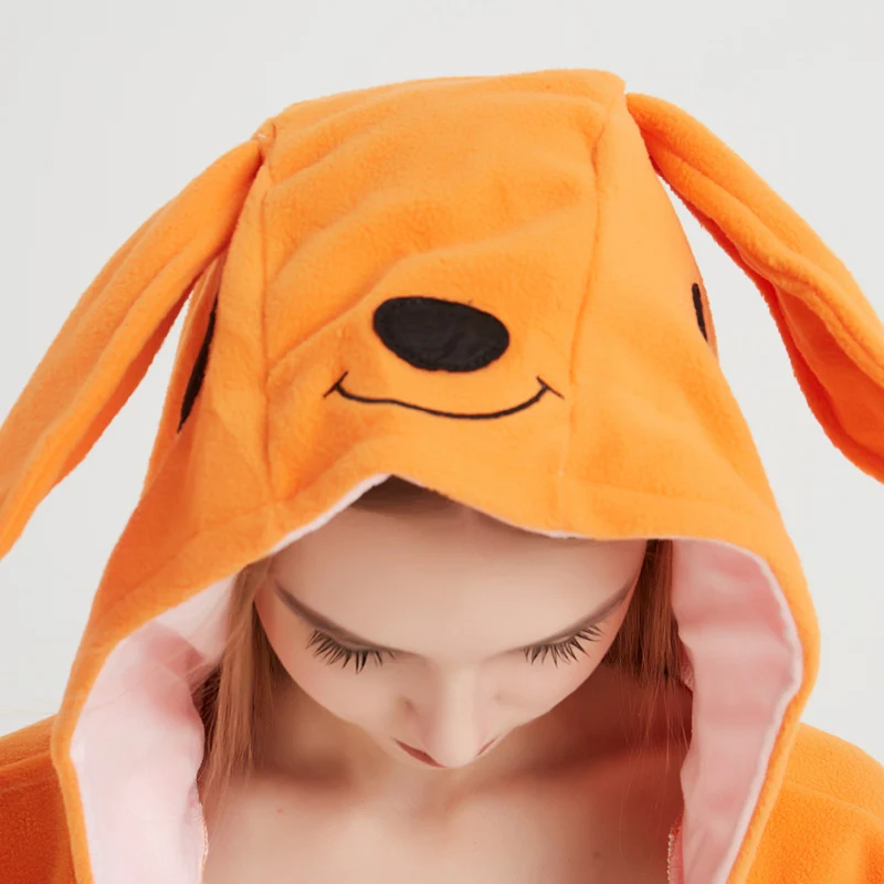  Kangaroos Pajamas Female Animals Stage Performance Womens Pajamas Kawaii Onesie Pokemon Pajamas Suit (1)