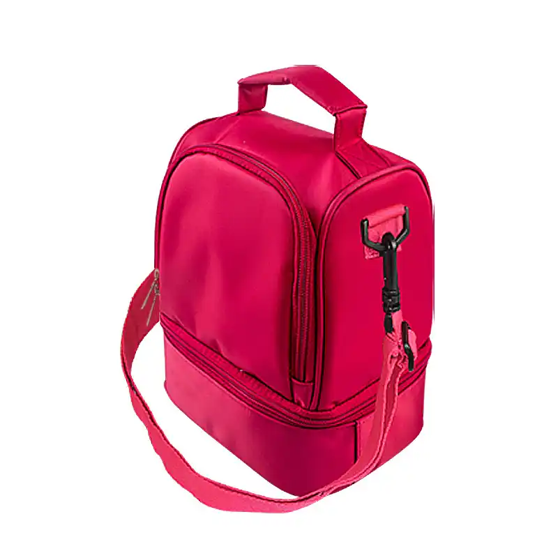 red insulated bag