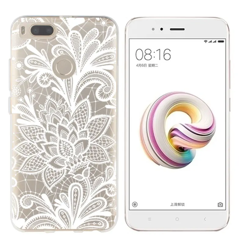 Patterned Phone Case for Xiaomi  Mi 8 A2 Lite Mi 5X 6X Pocophone F1 Clear Cover Redmi 5 Plus 6 Pro 4X Note 5 Pro Soft TPU Shell (5)