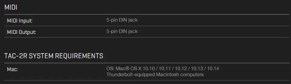 Зум TAC2R TAC-2R Thunderbolt аудио конвертер 2 В/2-out высокая скорость Thunderbolt аудио интерфейс звуковая карта