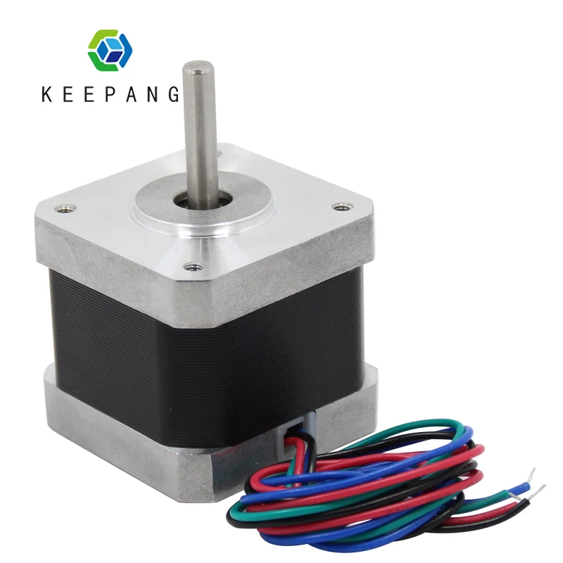 Kee Pang 38 мм Nema17 шаговый двигатель 42BY GHW609 Nema 17 3D принтер мотор 4 свинцовый запчасти