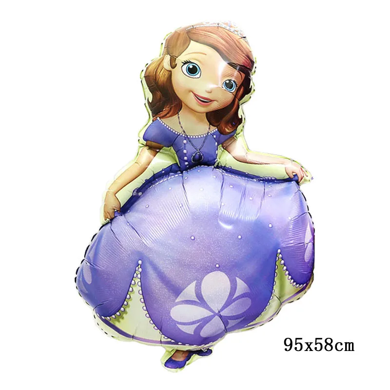

Sofia Princess balloons ballons inflatable helium foil mylar party decoration supplies wedding birthday custom printed balloons