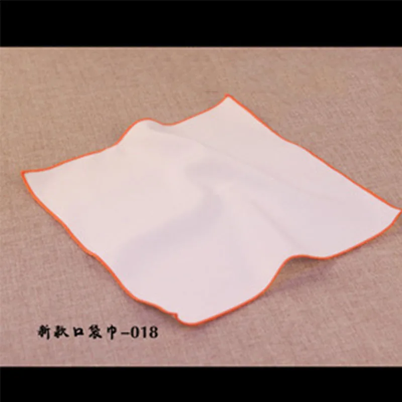 Mantieqingway Solid Color White Handkerchief for Men s Formal Business Chest Towel Hanky Cotton Wedding Hankies Pocket Square