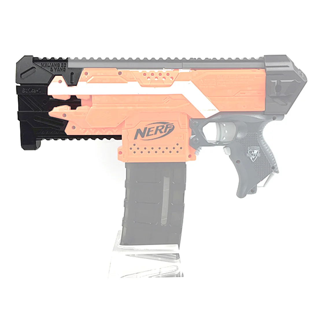 

Maliang 3D Printing Modified Science Fiction Style S1 Front Tube for Nerf Stryfe