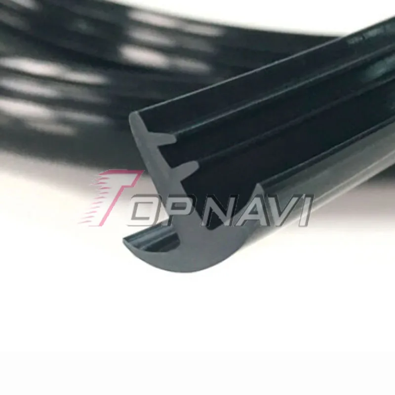 Rubber 1.6m Soundproof Dustproof Sealing Strip for Auto Car Dashboard Windshield 3