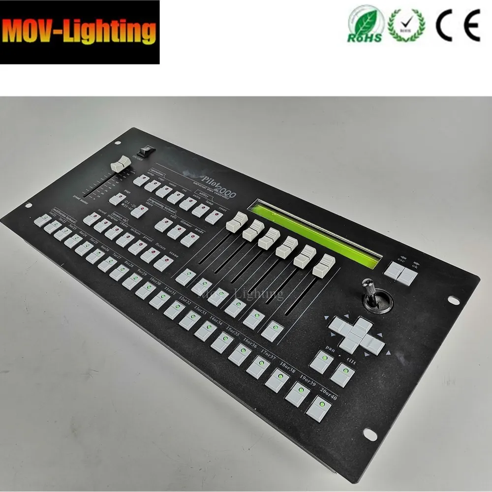 DMX Pilot 2000 контроллер с рокерным колесом для сценического светильник подвижной