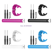 Силиконовый сменный Браслет для часов Ремешок для Suunto D4D4i NOVO браслеты для наручных часов-34#/CC