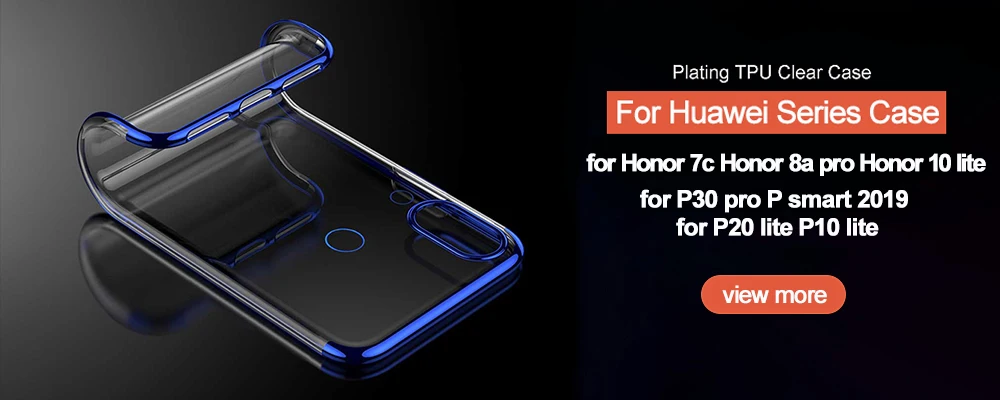 Роскошный мягкий чехол для Honor 7C, чехол-бампер, силиконовый прозрачный чехол, прозрачный TPU силиконовый чехол для Huawei Honor 7C Honor 7C Pro