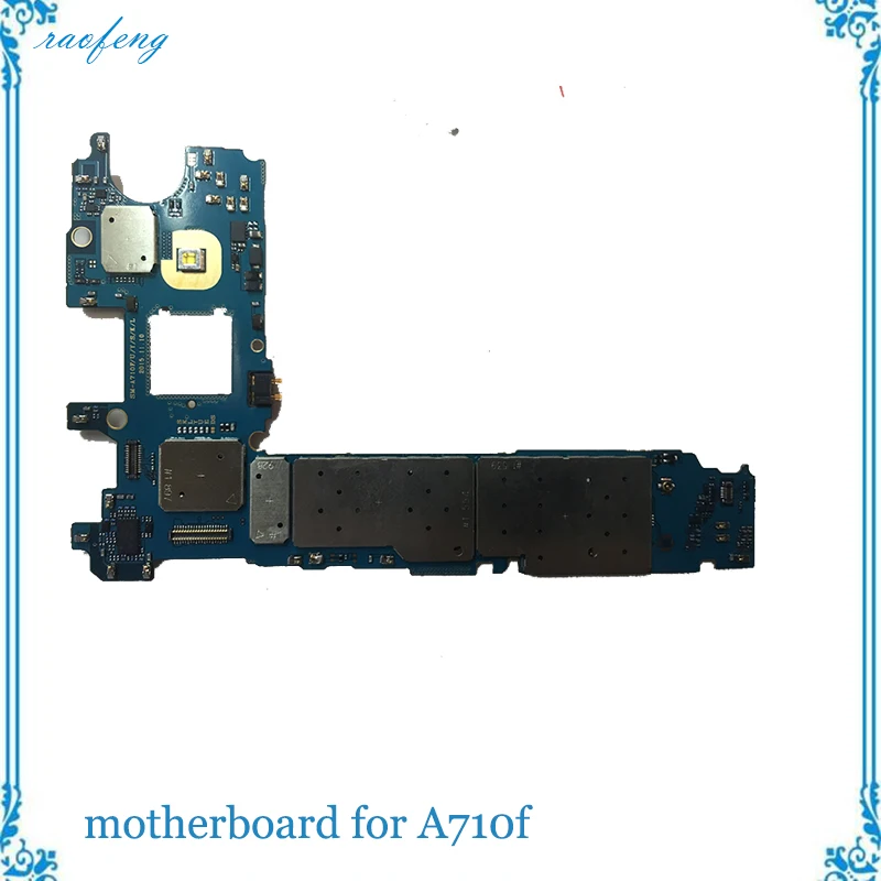 Unlocked working well for Samsung galaxy A7 A710 A710f used motherboard complete mainboard with full chips Logic Board | Мобильные