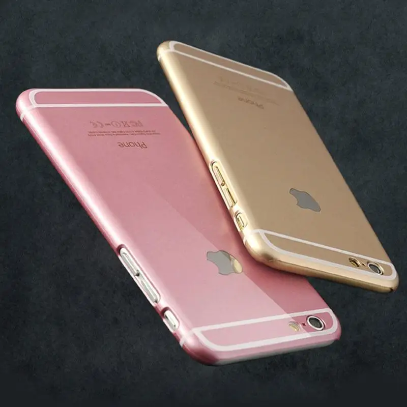 New ultra thin phone cases for iphone 6 case 4.7 Pink Gold