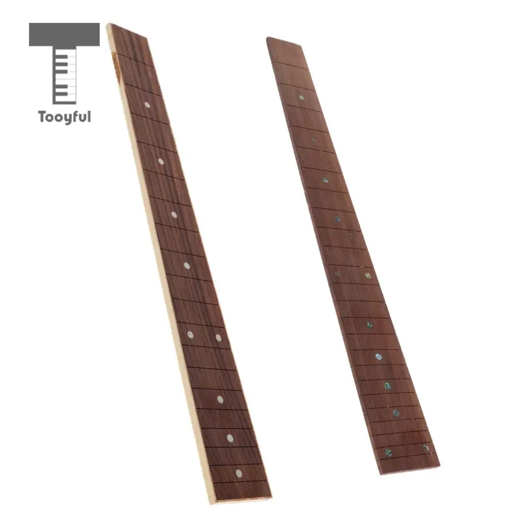 Rosewood 19/24 Guitar Fingerboard Fretboard Good Stability With White Acrylic Inlay Dot For Electric Guitar Replacement Parts