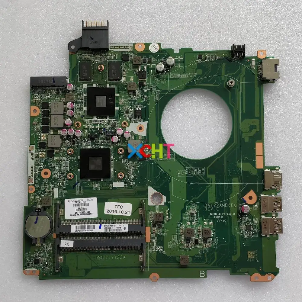 762531-501 762531-001 762531-601 DAY22AMB6E0 w M260 A8-6410 2G Vram для HP Pavilion 15-P Series Материнская плата ноутбука