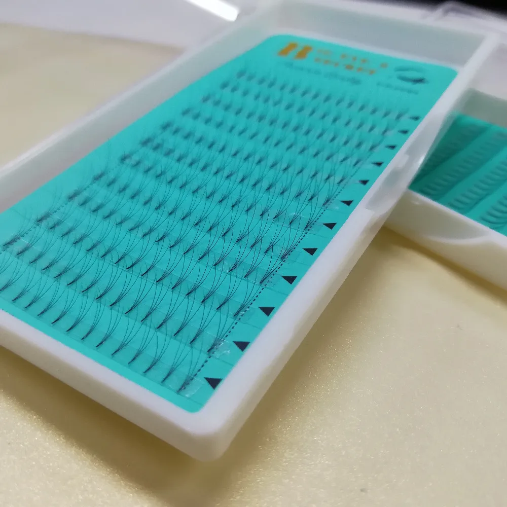 Online Batang Pendek Digunakan Ditiup 0.05 C D Curl 3D W Lash Bulu Mata Palsu Individu Ekstensi Bulu Mata Palsu Penggemar Volume Bulu Mata gratis Pengiriman