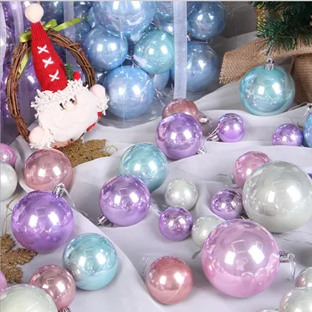 

37pcs mix 4-8cm Christmas Ball Ornaments Xmas Tree Decoration Christmas Xmas Tree Ball Bauble Hanging Home Party Ornament Decor