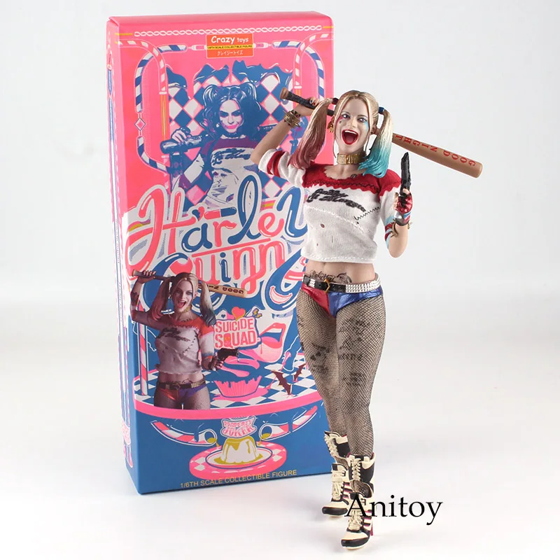 Crazy toys Action Figures Suicide Squad Figure Harley Quinn PVC Collectible Action Figure Model Toy Gift 27~29cm with color box
Crazy toys Action Figures Suicide Squad Figure Harley Quinn PVC Collectible Action Figure Model Toy Gift 27~29cm with color box