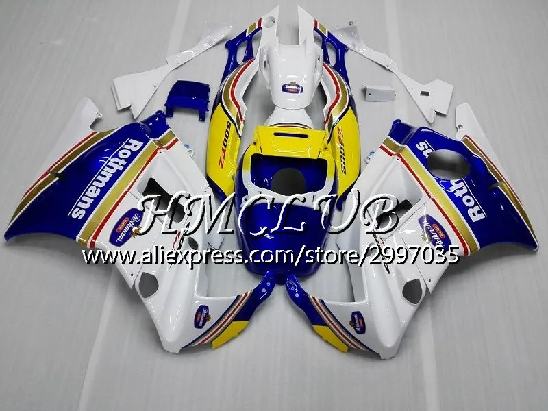 Майка для HONDA CBR 600F2 CBR600FS 1991 1992 1993 1994 74HC. 14 CBR600F2 CBR 600 F2 FS цвета: зеленый, черный CBR600 F2 91 92 93 94 обтекатель - Цвет: No. 14