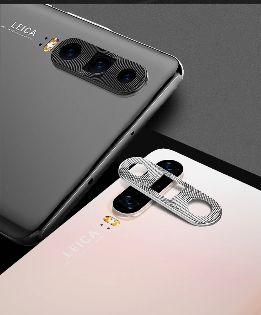 Защита объектива камеры для Huawei P30 P20 Pro Lite, металлический чехол для объектива мобильного телефона, защитное кольцо для Huawei Mate 20 X, чехол