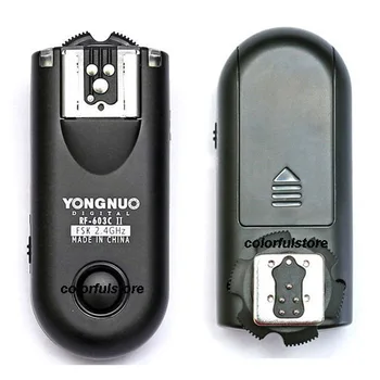 

Free Ship! New Arrival RF-603 II RF603II Radio Wireless Remote Flash Trigger Shutter Relase Transceiver Transmitter Receiver C3
