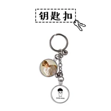 

Oppa store new BTS bangtan boys Kim Tae-Hyun Wakakori V Metal Keychain
