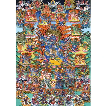 

Tibetan Tangka Hall Hanging Painting Buddhist Tangka Home Decoration Painting