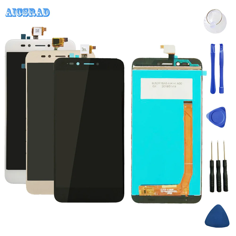 

5.2 inch For Wiko UPulse lite LCD and Touch Screen Assembly Perfect Repair Parts for Wiko U Pulse lite +Tools +Adhesive