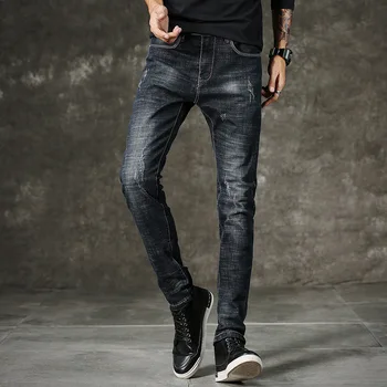 

2019 Hot Sales New Style Popular Causal Men Jeans Good Quality Full Length Jean Free Shipping