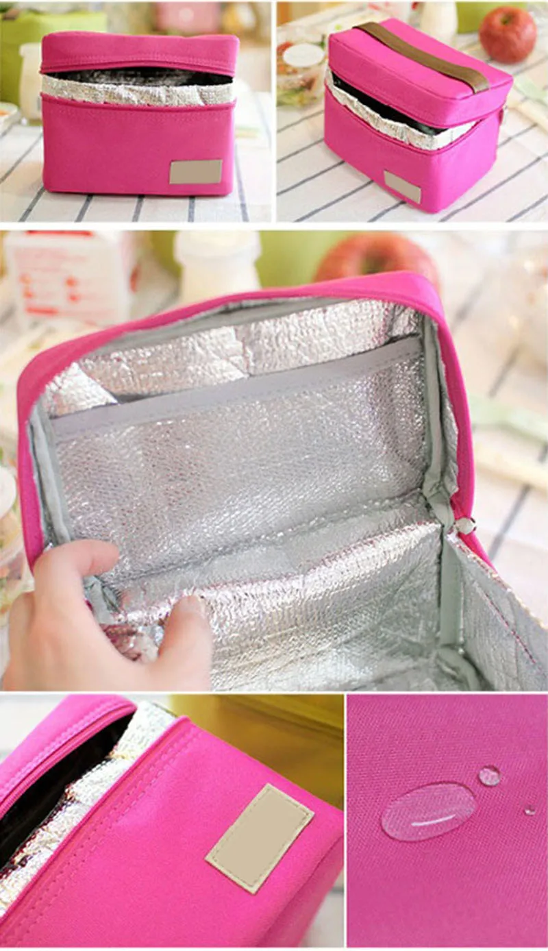 Portable Food Baby Milk Bottle Thermal Insulation Bag New Arrival Cooler Travel Mummy Breast Milk Kettle Lunch Box Tote BB5040 (5)