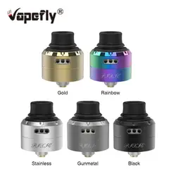 Оригинальный Vapefly Pixie RDA 22 мм ввиду распылитель сбоку катушки дизайн с BF булавки для Squonker Mods VS галактик MTL RDTA/RTA