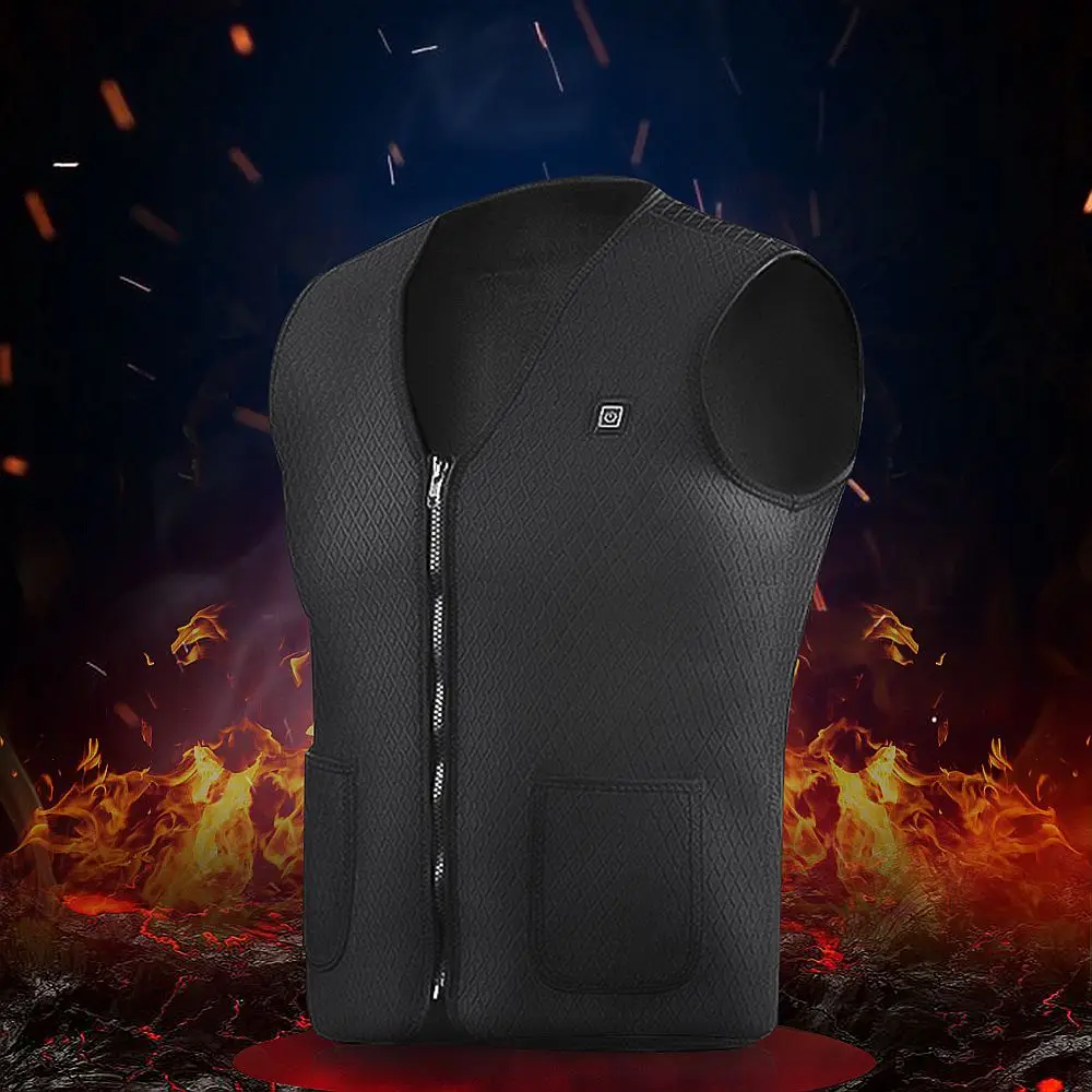 Peche Heater Fishing Vest Heated Hiking Climbing Jacket Electric