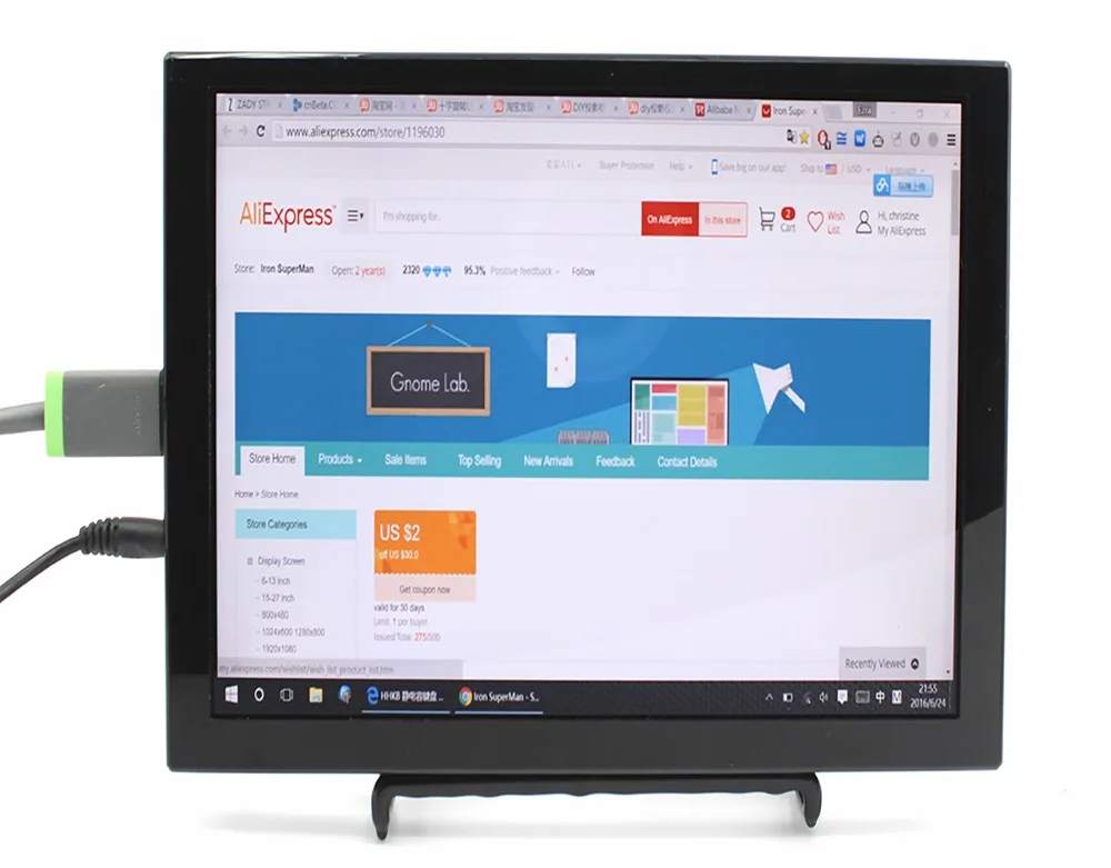 9 7 Inch 48 1536 Ips 2k Retina Monitor Screen Lcd Module Hdmi Tv Portable Raspberry Pi 3 Xbox Ps4 Aerial Displayer Player Monitor Screen Module Screenraspberry Pi Tv Aliexpress