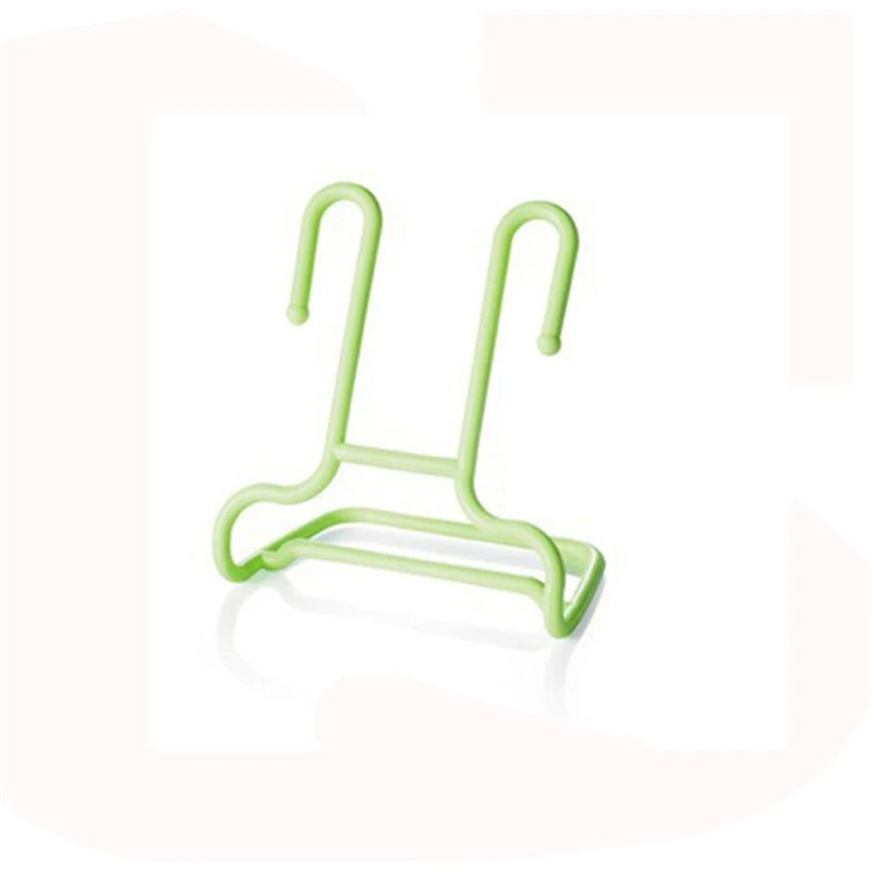 New Creative  2PCS Plastic Shoes Hanging Storage Shelf Drying Rack Shoe Rack Stand Hanger Wear-resistant Holder hot sale C0305  1